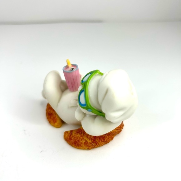 Vtg 1997 Danbury Mint Pillsbury Doughboy Calendar Month August Figure Sunglasses - Picture 7 of 10